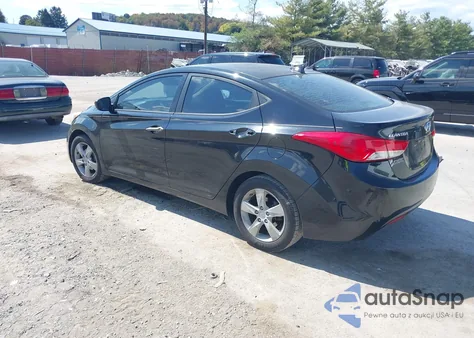 2011 Hyundai Elantra Gls from USA, damaged, VIN 5NPDH4AE0BH003577